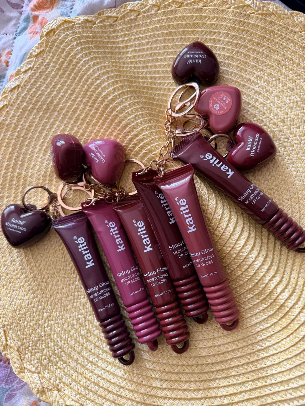 Chocolate lipglosses and lip balms